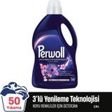 Perwoll Çiçek Cazibesi Tüm Koyu Renkli Giysiler için Sıvı Çamaşır Deterjanı 2750 ml (50 Yıkama) - 2,7 lt