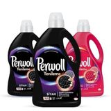 Perwoll Hassas Bakım Sıvı Çamaşır Deterjanı 2,97 L 2'Li Set : X2 Siyah, X1 Renkli (162 Yıkama)