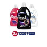 Perwoll Hassas Bakım Sıvı Çamaşır Deterjanı 3 X 3L (162 Yikama) Renkli Siyah Beyaz