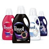 Perwoll Hassas Bakım Sıvı Çamaşır Deterjanı 3'lü Set 105 Yıkama (3x1,5 L Siyah+Renkli+Beyaz) + (1x1,32 LÇiçek Cazibesi Koyu Renkler)