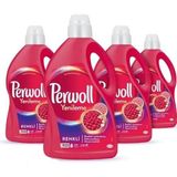 Perwoll Hassas Bakım Sıvı Çamaşır Deterjanı 4 x 3L (200 Yıkama) Renkli Yenileme