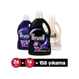 Perwoll Hassas Bakım Siyah + Beyaz + Çiçek Cazibesi 3 x 2970 ML