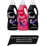 Perwoll Hassas Temizlik, Renk Ve Doku Yenileme Siyahlar İçin 2L X1 Adet Renkliler İçin 2L X1 Adet - 2,7 lt