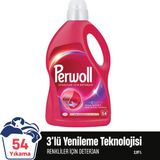 Perwoll Renkliler Sıvı Bakım Deterjanı 2,97 L | 54 Yıkama | Renk Yenileme | Renkli Giysiler - 3 lt