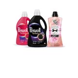 Perwoll Sıvı Çamaşır Deterjanı 2 x3L (100 Yıkama) Renkli +Siyah+Vernel Max 1200ml Supreme Romance