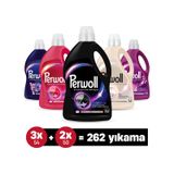 Perwoll Sıvı Çamaşır Deterjanı 3 X 2,97l 162 Yıkama Siyah+ Renkli + Beyaz + 2 X 2,75 100 Yıkama Çiçek Cazibesi + Çiçek Cazibesi Koyu Renkler set-hnkl-5084-5912 2750 ML