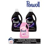 Perwoll Sıvı Çamaşır Deterjanı 3'Lü Set: X2 Siyahlar 3950 Ml, X1 Yünlü Ve İpekler 1485 Ml