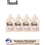 Perwoll Sıvı Çamaşır Deterjanı 4×2.97 l 216 Yıkama Beyaz ve Renkli Çamaşırlar İçin Uzun Süre Tazelik