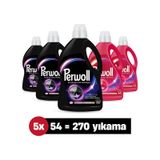 Perwoll Sıvı Çamaşır Deterjanı 5 X 2,97 270 Yıkama 3 Siyah + 2 Renkli set-hnkl-5085-5913