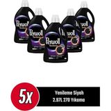 Perwoll Sıvı Çamaşır Deterjanı 5 x 2,97 lt Siyah Yenileme Özelliği ile 270 Yıkama