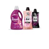 Perwoll Sıvı Çamaşır Deterjanı Çiçek Cazibesi 2,7L + Vernel Max Yumuşatıcı Supreme 1200ml Romance + Elegance