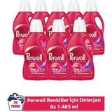 Perwoll Sıvı Çamaşır Deterjanı Renkliler İçin 1485 ml 216 Yıkama Hassas Temizlik