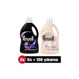 Perwoll Sıvı Deterjan Yenileme Açık Renkler + Yenileme Siyah 2.97L (54 Yıkama) Perwol Set