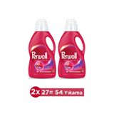 Perwoll Sıvı Deterjan Yenileme Renkliler 2x1.485ml – Renk Koruma İçin Toplam 54 Yıkama Kapasiteli