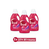Perwoll Sıvı Deterjan Yenileme Renkliler 3x1.485ml – Renk Koruma İçin 81 Yıkama Kapasitesi