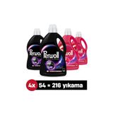 Perwoll Sıvı Deterjan Yenileme Siyah 2X2 97L & Renkli 216 Yıkama – Ve Çamaşırlar İçin