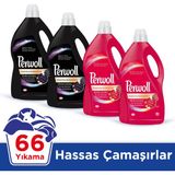 Perwoll Siyah (2 adet) 4Lt+ Canlı Renkler (2 adet) 4Lt (2+2)