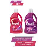Perwoll Yenileme Renkli 2x2.97L & Perwoll Yenileme Çiçek Cazibesi Renkliler 2.75L & Vernel Max Naturals Mineraller ve Hindistan Cevizi 1.44L - 7 lt