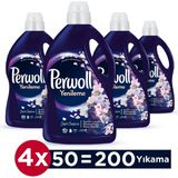 Perwoll Yenileme Sıvı Çamaşır Deterjanı 4'lü Set 200 Yıkama Çiçek Cazibesi Koyu Renkler