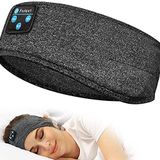 Perytong Uyku kulaklığı, Bluetooth alın bandı, yumuşak uyku kulaklığı, alın bantları, dahili hoparlörlü, antrenman, koşu, yoga, seyahat için mükemmel