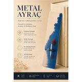PESHLİSTORE Mavi Ufuk Deniz Feneri Metal Kitap Ayracı