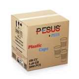 Pesus +Plus 1.35 gr 180 ml 3000'li Plastik Otomat Bardak