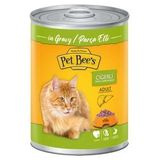 Pet Bee's 400 gr Ciğerli Soslu Yetişkin Kedi Konserve