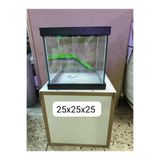 PET CAM KAPLUMBAĞA AKVARYUMU SEHPALI
