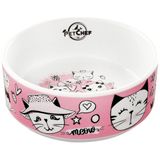 Pet Chef Petchef Porselen Kedi Mama Kabı 12 cm Duman