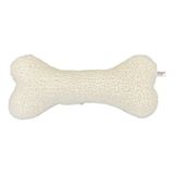 Pet Comfort 32 cm Ekru Peluş Kemik Şeklinde Köpek Oyuncağı