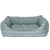 Pet Comfort 50x60 cm Uniform Bone Mint-Beyaz Kedi ve Köpek Yatağı