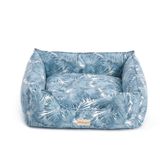 Pet Comfort Alpha Mavi Beyaz M 80x65 cm Köpek Yatağı