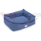 Pet Comfort Alpha Mavi Köpek Yatağı M 80x65cm - Lacivert - 80 x 65 cm