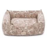 Pet Comfort Alpha Merta 85x105 cm L Açık Kahverengi-Beyaz Köpek Yatağı