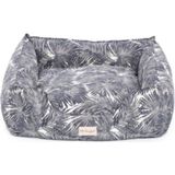 Pet Comfort Alpha Siyah-Beyaz Köpek Yatağı M 80x65cm - Gri - 80 x 65 cm
