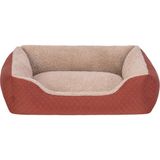 Pet Comfort Bravo Duo Tarçın Bej S 55x45 cm Kedi ve Köpek Yatağı