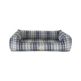 Pet Comfort Delta Lacivert Kareli L 105x80 CM Köpek Yatağı
