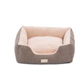 Pet Comfort Echo Kahve Bej M 80x65 cm Köpek Yatağı