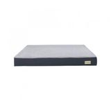 Pet Comfort Lima Ortopedik Gri Peluş 110x75x12 CM L Köpek Yatağı