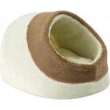 Pet Comfort Nest Kedi Yatağı Ecru/Kahverengi 40x40cm - 40 x 40 cm