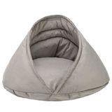 Pet Comfort Oyster 55x55x32 cm Gri Kedi ve Köpek Yatağı