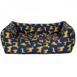 Pet Comfort Uniform Lacivert-Sarı M 60x70 cm Köpek Yatağı