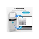pet Hafızalı ve Bluetooth Çip Okuyucu Mikroçip Okuyucu Kedi Köpek Evcil Hayvan