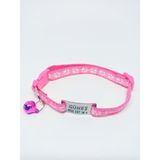 Pet Love Kedi Künyesi, Köpek Künyesi, Isimli Kedi Tasması, Isimli Köpek Tasması - Min. 19 cm - Max. 32 cm - Pembe