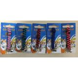 Pet Pretty Desenli Çıngıraklı Lastikli Kedi Boyun Tasması