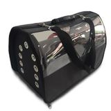 Pet Pretty Flybag Şeffaf Çanta Büyük Boy Siyah 30x30x49 Cm
