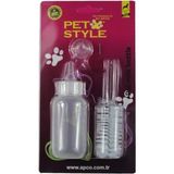 Pet Pretty Yavru Kedi Köpek Biberon Seti 50 Ml