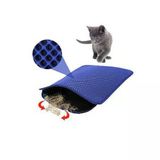 Pet Pretty Yeni Nesil Kedi Tuvalet Paspası Mavi 50X60 Cm
