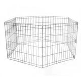 Pet Prety Büyük Boy Köpek Çiti 6 Parça Siyah 75X69 Cm
