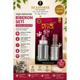 Pet Style Yavru Kedi Biberon Seti | Temizleme Fırçalı, BPA İçermez, Yavru Kedi Besleme Seti